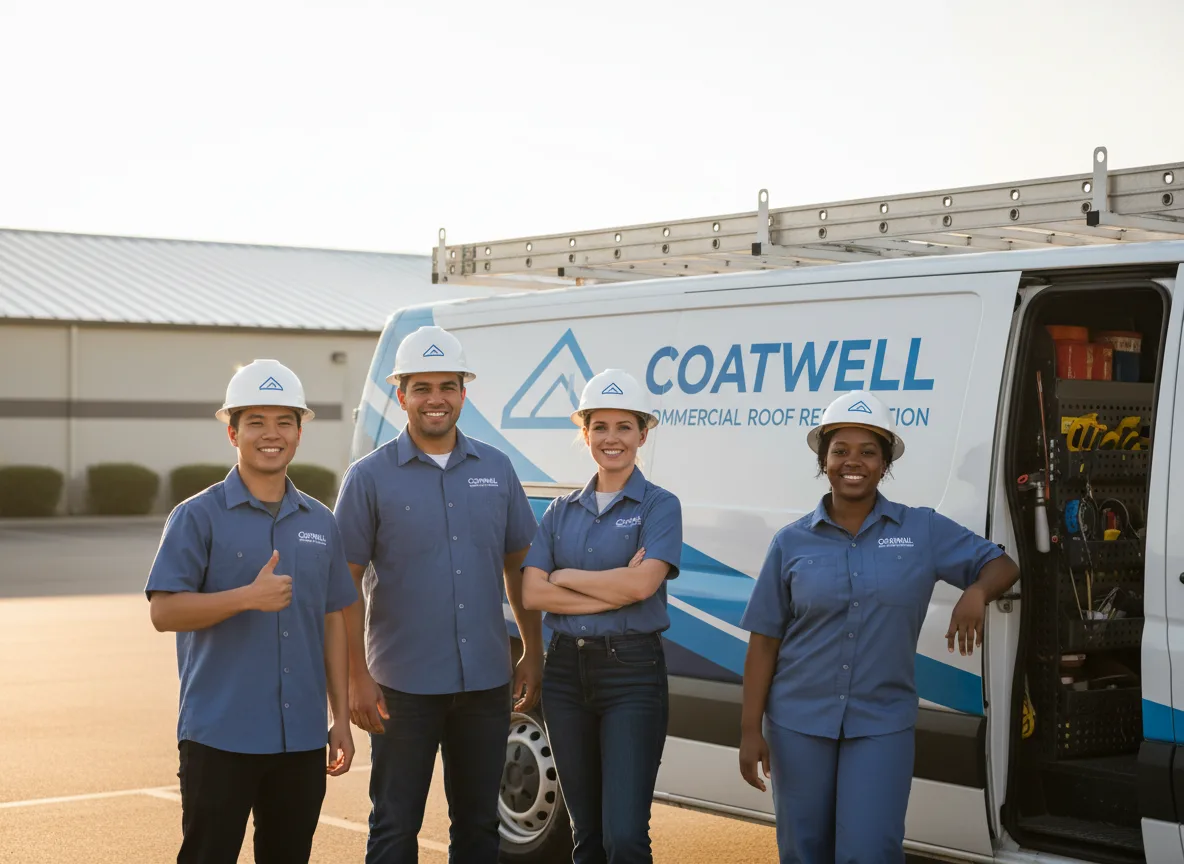 Commercial roof coating company in Romeoville, IL